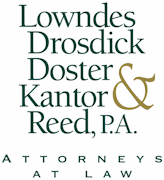 Lowndes, Drosdick, Doster, Kantor, and Reed, P.A. Logo